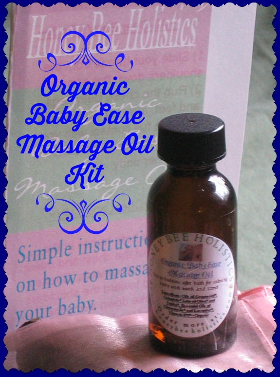 Organic Baby Massage Oil Kit with Instructions